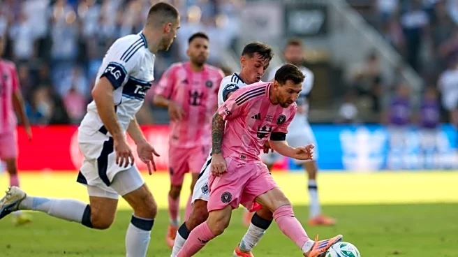 Soccer-Messi's double assist inspires Inter Miami to maiden MLS Cup title