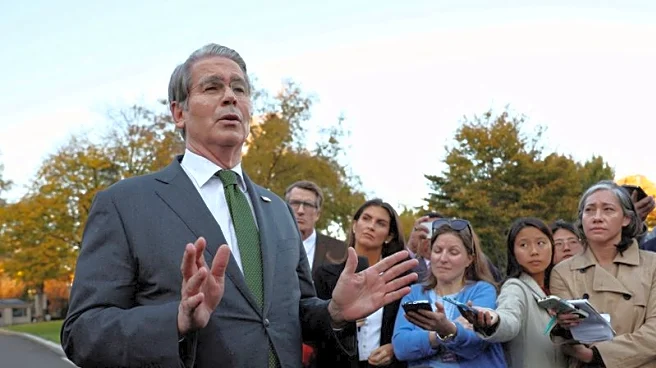 Treasury Secretary Bessent says he has divested his soybean farm