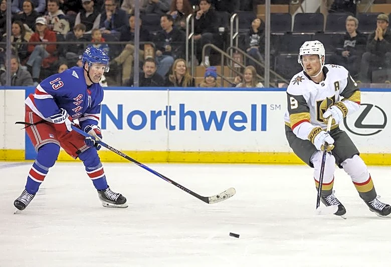 NHL roundup: Knights rally, nip Rangers on late OT goal