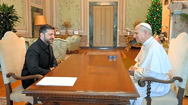 Pope calls for 'just and lasting peace' after meeting Ukraine's Zelenskiy