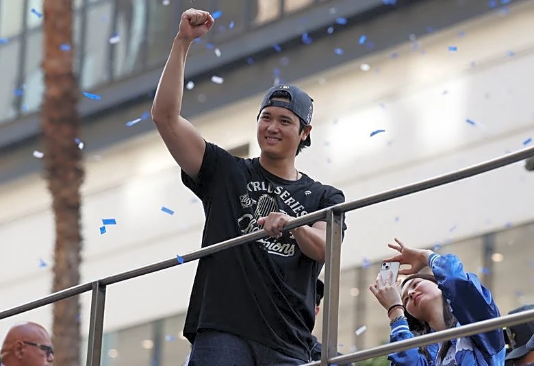Shohei Ohtani named AP Male Athlete of Year for 4th time