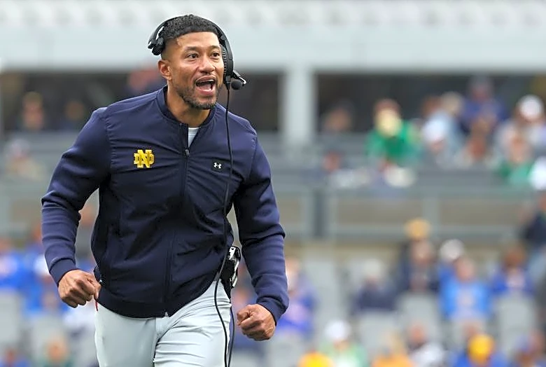 Notre Dame AD stacking cash as 'NFL, everybody has eyes' for Marcus Freeman