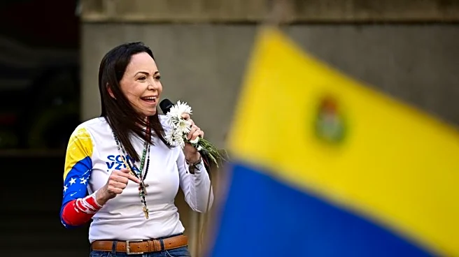 Venezuela's Machado due to receive Nobel Peace Prize in defiance of travel ban