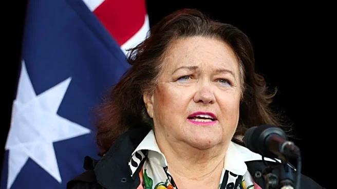 Australia's mining competitiveness at risk from excessive regulation, says Rinehart