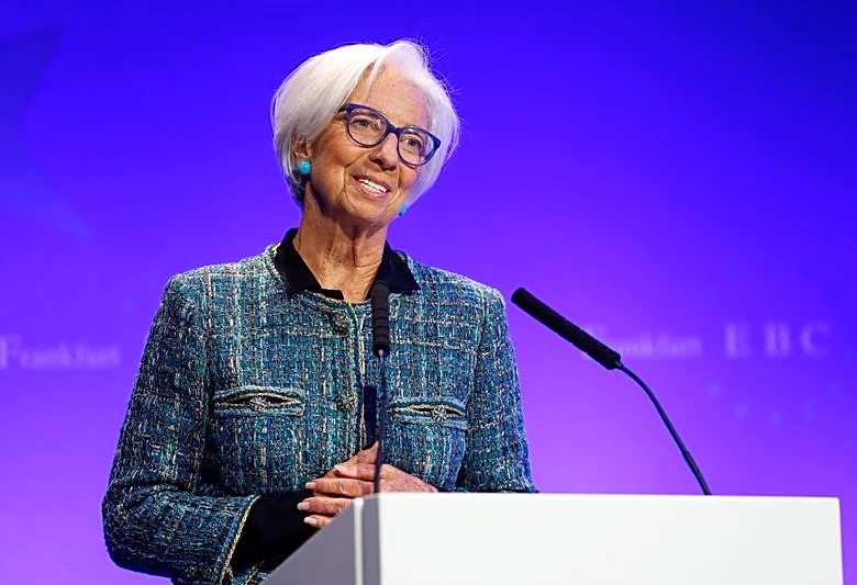 ECB may lift growth outlook again, Lagarde says