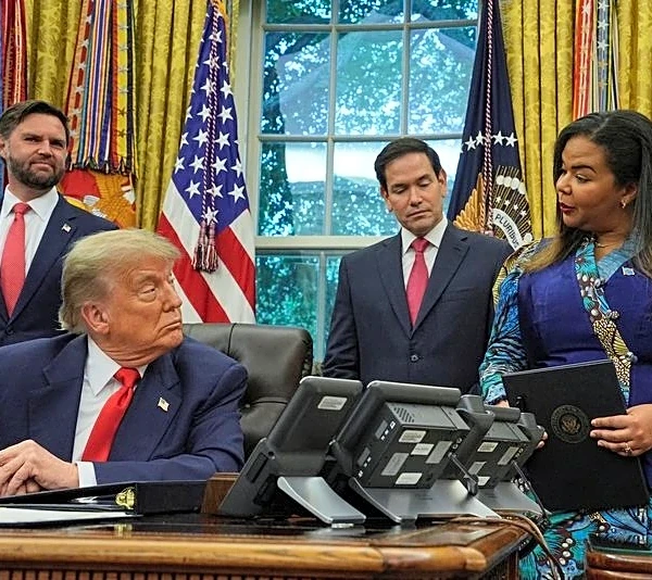 Congo's top diplomat says sanctions needed to salvage Trump's peace push