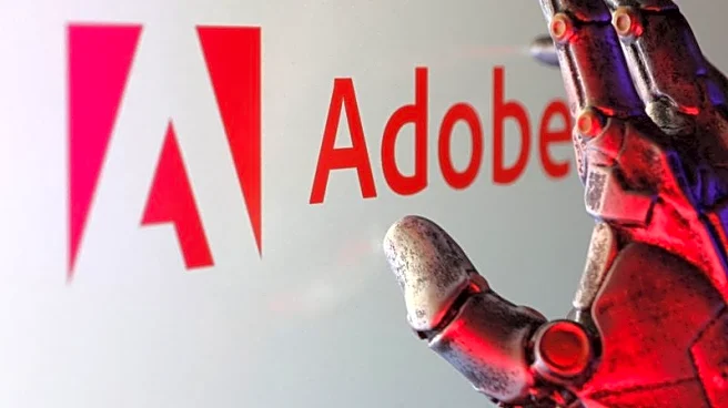 Adobe sees upbeat annual results on AI, design software strength