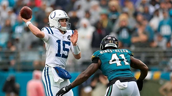 Colts QB Riley Leonard healthy, on edge with role in limbo