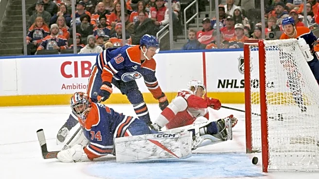 NHL roundup: Zach Hyman's hat trick propels Oilers past Red Wings
