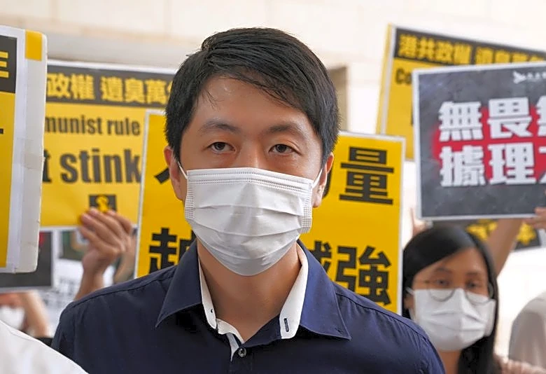 Exiled Hong Kong democracy activists say they're targeted by fake sexualised images