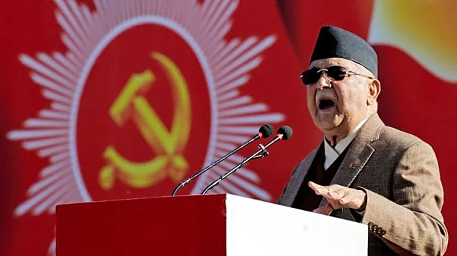 Ousted Nepal PM's party holds biggest rally since Gen Z protests