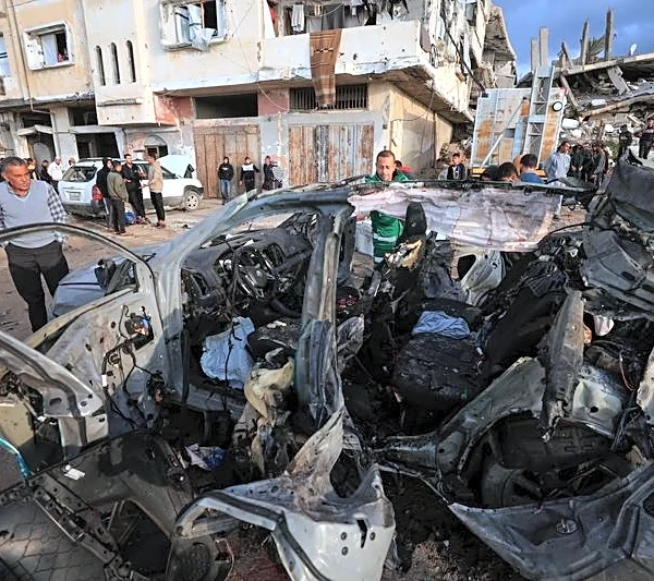 Israeli military targets senior Hamas commander in Gaza strike