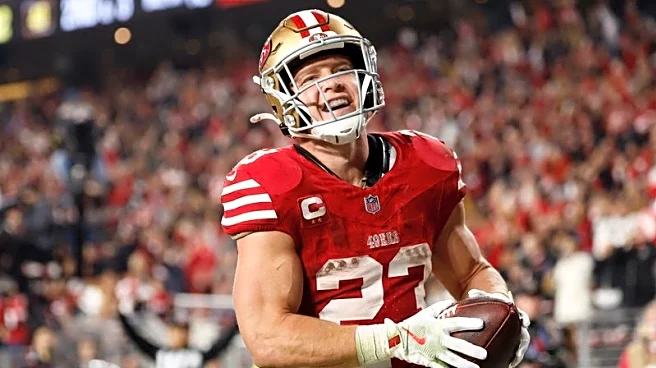 49ers standout RB Christian McCaffrey (back) added to injury report