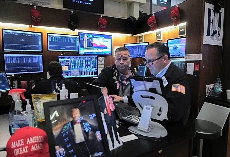 Wall St futures edge higher at start of data-packed week