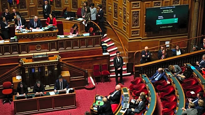 French senators approve 2026 budget bill ministers say will worsen fiscal deficit