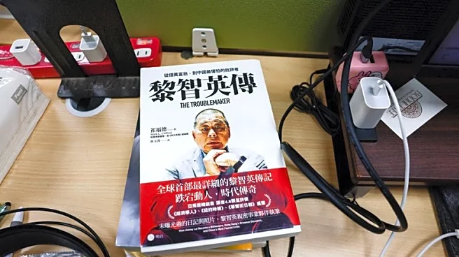 Hong Kong leader raises Jimmy Lai conviction in meeting with China's Xi