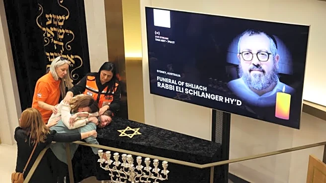 Sydney mourners remember slain Rabbi at Bondi Beach funeral