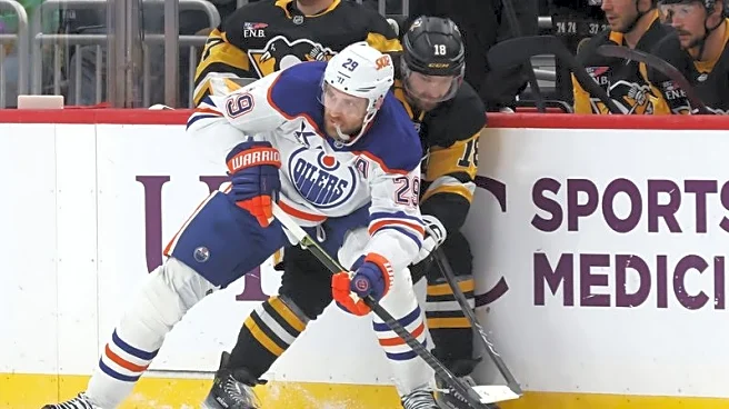 NHL roundup: Oilers' Leon Draisaitl joins 1,000-point club