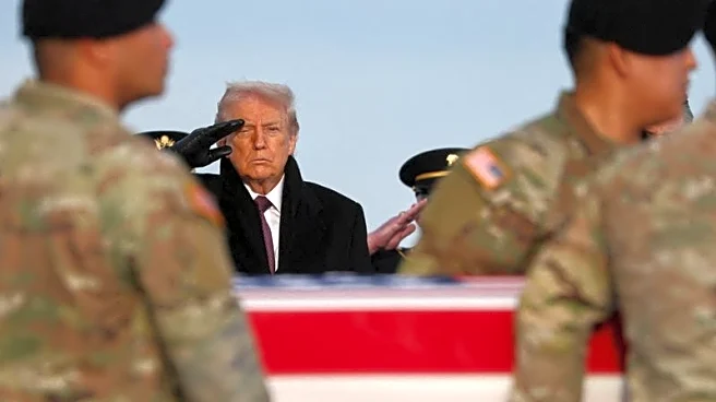 Trump attends ceremony to witness return of US personnel killed in Syria