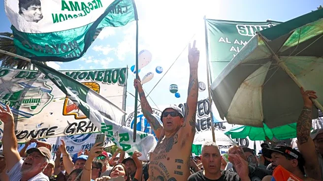 'More dignity': Argentine unions march against Milei's labor reform