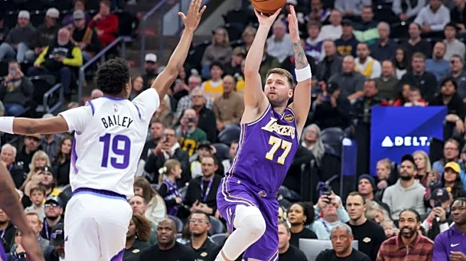 Luka Doncic's 45-point triple-double carries Lakers past Jazz