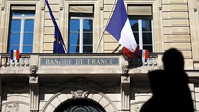 French central bank sees higher growth ahead - if political clouds clear