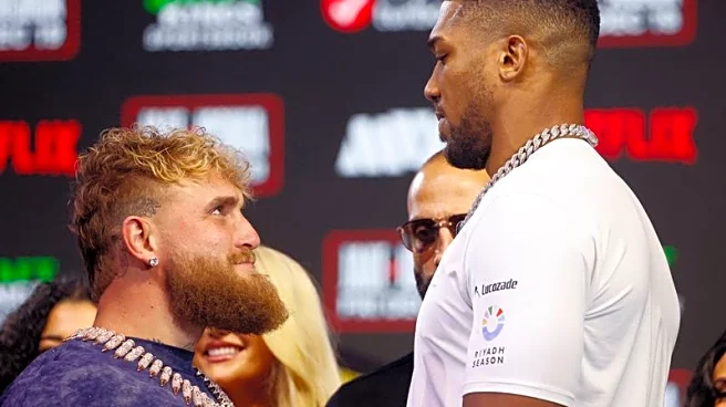 Boxing-Joshua delivers reality check to Paul with sixth-round KO