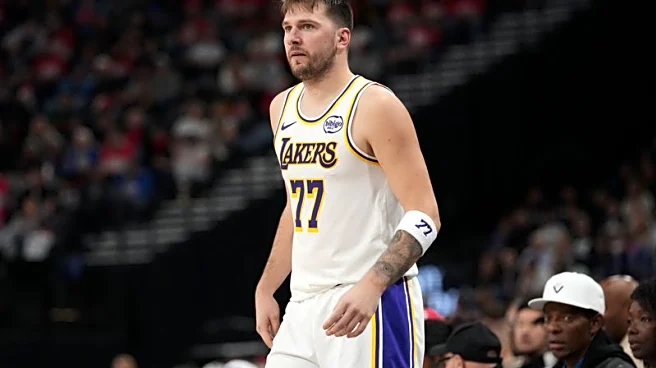 Lakers G Luka Doncic (leg contusion) ruled out vs. Clippers