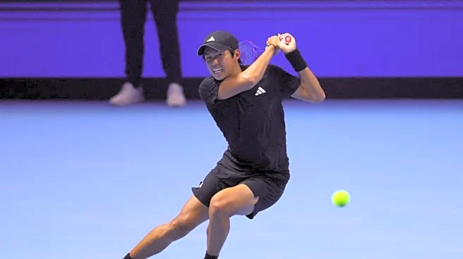 Tennis-American Tien defeats Belgian Blockx to win Next Gen ATP Finals title