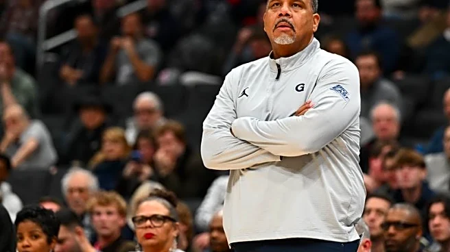 Georgetown coach Ed Cooley apologizes for water bottle throw