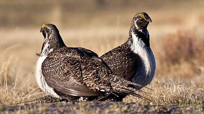 US Interior Dept weakens sage-grouse protection to open more oil and mineral development