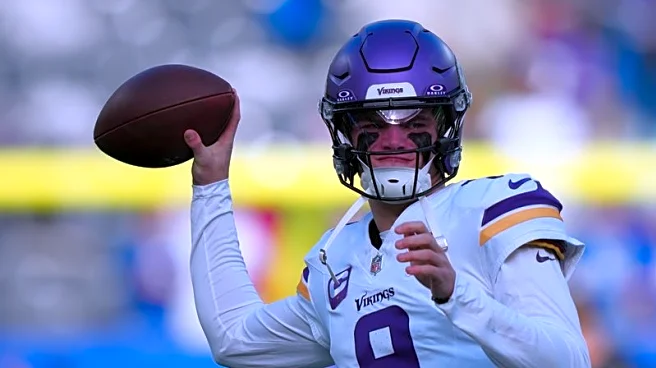 QB J.J. McCarthy out (hand) vs. Lions