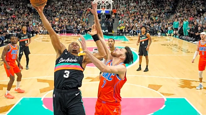 NBA roundup: Spurs knock off Thunder in matchup of West's best