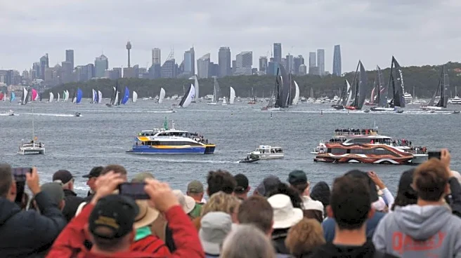 Sailing-LawConnect seizes early lead in Sydney to Hobart race