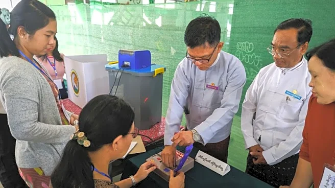 Myanmar polls open amid civil war, junta-backed party tipped to win