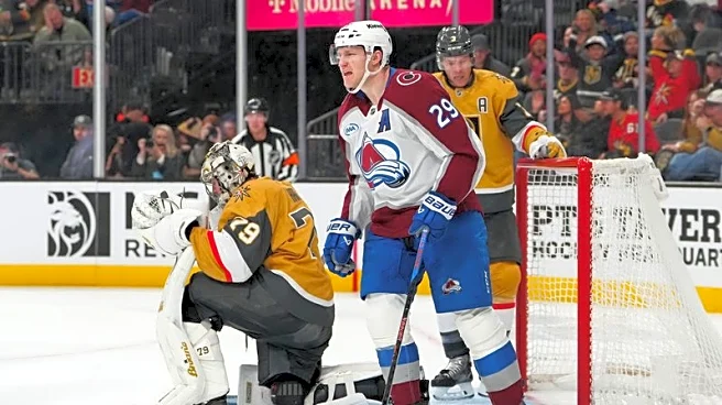 NHL roundup: League-best Avs rally, edge Knights in shootout
