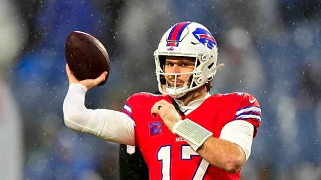 Postgame X-rays negative on Bills QB Josh Allen's foot