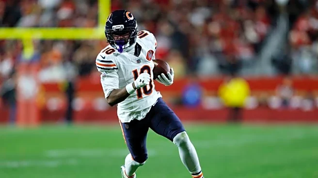 Report: Bears WR Luther Burden, LB Noah Sewell injured