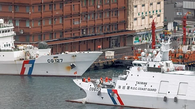 Taiwan stays on high alert as Chinese ships pull back after massive drills