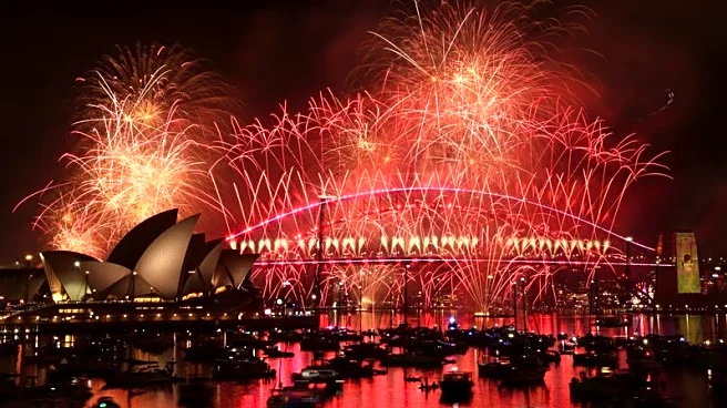 Sydney brings in New Year with nod to victims of Bondi attack