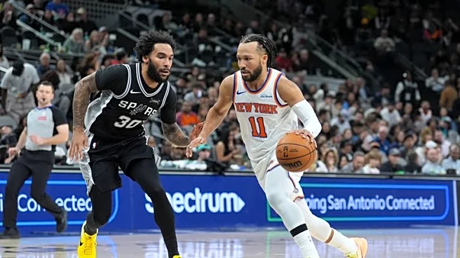 NBA roundup: Julian Champagnie (11 treys) leads Spurs past Knicks