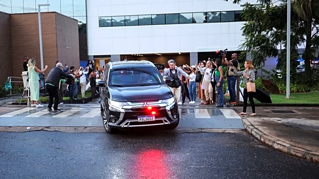 Brazil's Bolsonaro leaves hospital after surgeries, returns to prison