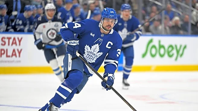 NHL roundup: Auston Matthews' hat trick leads Leafs past Jets