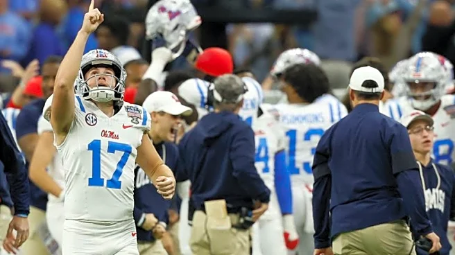 CFP roundup: Ole Miss slips past Georgia on last-minute FG