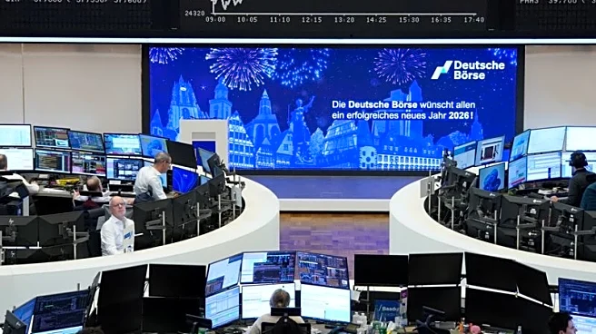 European shares start 2026 by hitting a record high