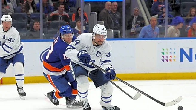 NHL roundup: Isles' OT win spoils Auston Matthews' historic goal