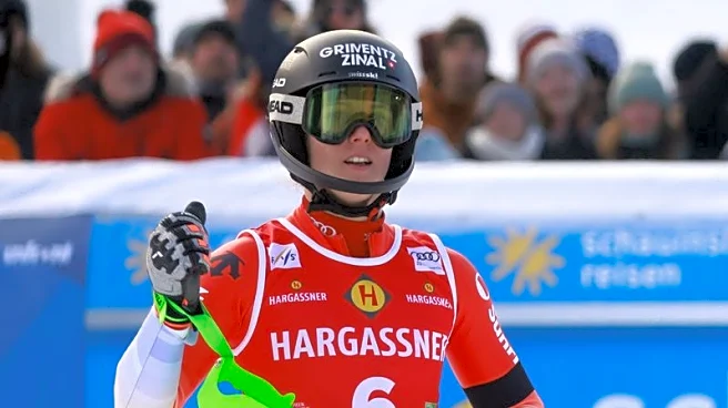 Alpine Skiing-Rast ends Shiffrin's season-long slalom streak