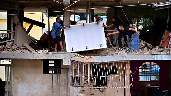 Venezuelan houses destroyed in US attack; no official figures on deaths