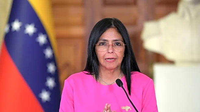 Who is 'tsarina' Delcy Rodriguez, the acting president of Venezuela?