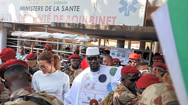 Guinea's top court validates Doumbouya's landslide vote win